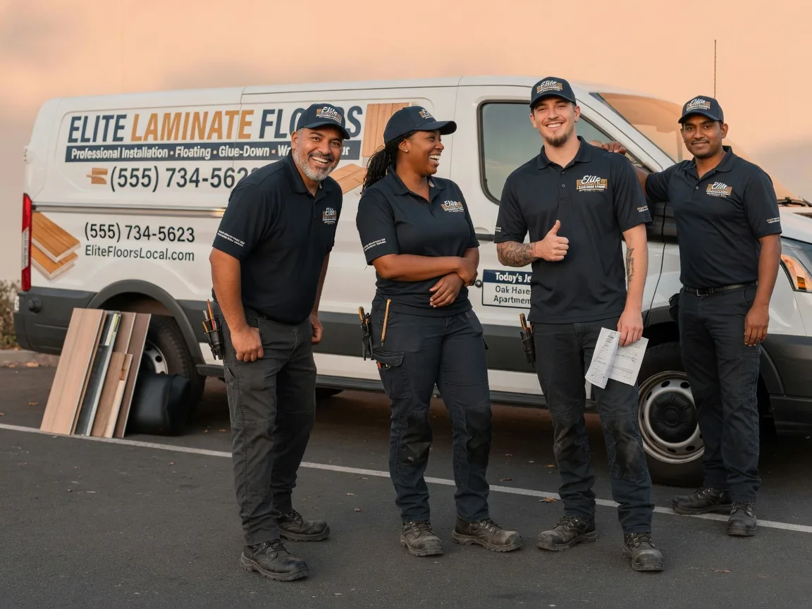 Laminate flooring installation company in Plantation, FL